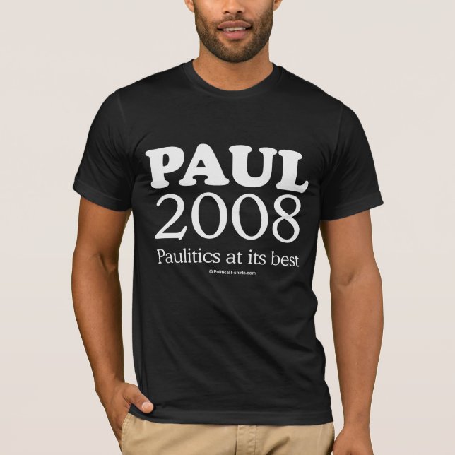 T-SHIRTS RON PAUL PARA O PRESIDENTE (Frente)