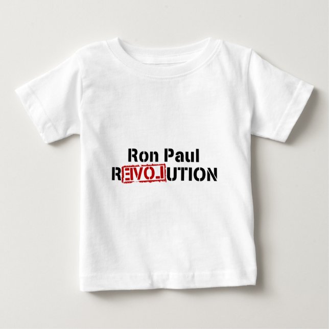 T-shirts ron-Paul-revolução (Frente)