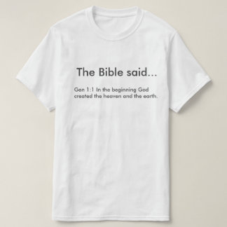 T-shirts Ropa con versículos de la biblia