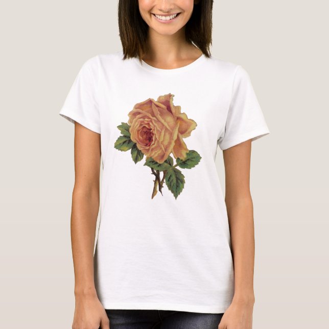 T-shirts Rosa amarelo (Frente)