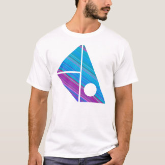 T-shirts Rosa azul
