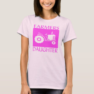 T-shirts Rosa da filha dos fazendeiros