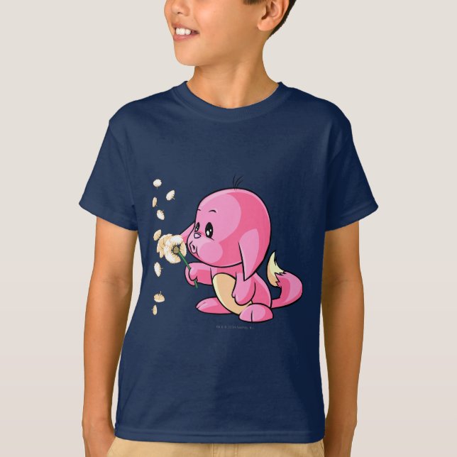 T-shirts Rosa de Kacheek (Frente)