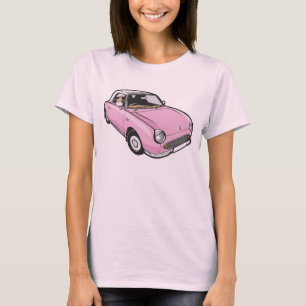 T-shirts Rosa de Nissan Figaro