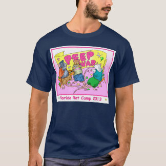 T-shirts Rosa do acampamento 2013 do rato de Florida