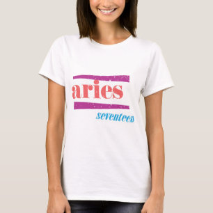T-shirts Rosa do Aries