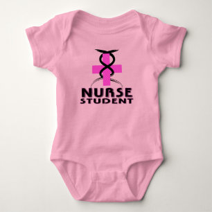 T-SHIRTS ROSA DO ESTUDANTE DA ENFERMEIRA (FUTURO)