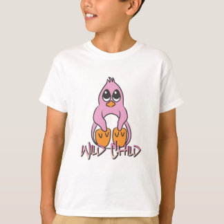 T-shirts Rosa do WC do pinguim