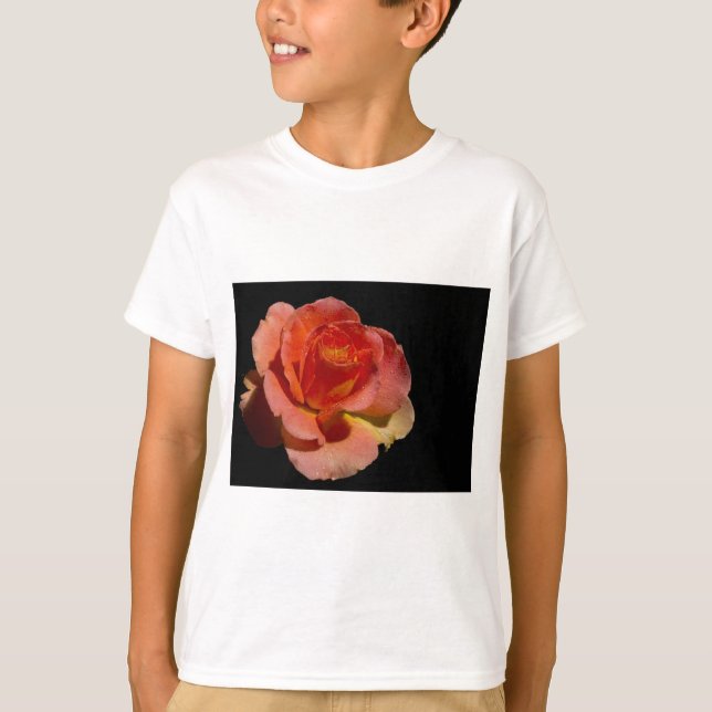 T-shirts Rosa laranja (Frente)