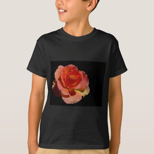 T-shirts Rosa laranja (Frente)
