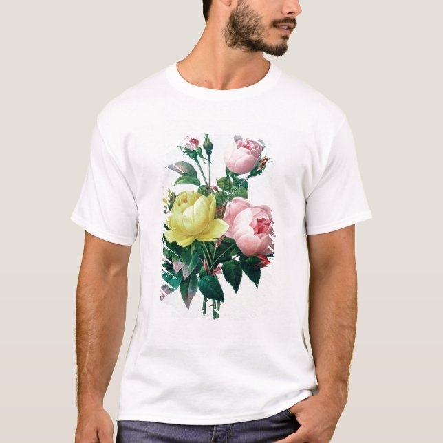T-shirts Rosa Lutea e Rosa Indica (Frente)