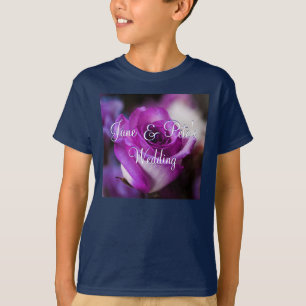 T-shirts Rosa púrpura