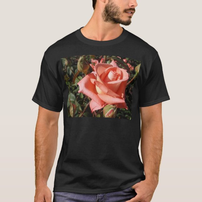 T-shirts Rosa Rosa Peach (Frente)