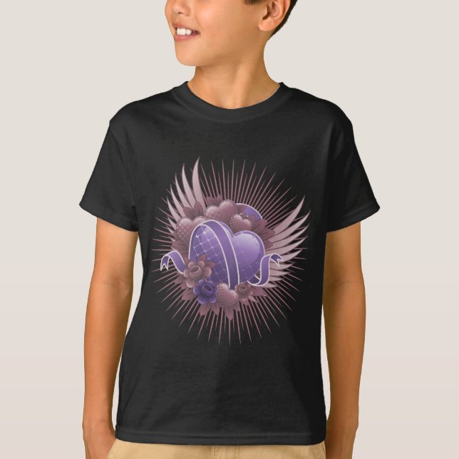 T-shirts Rosas e Asas (Frente)