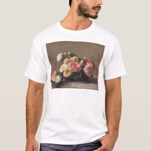 T-shirts Rosas em um prato, 1882