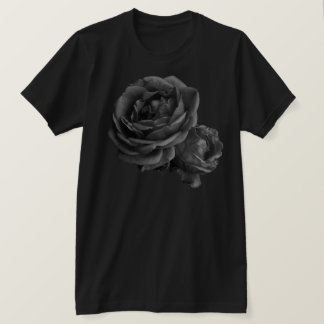 T-shirts Rosas Pretas Góticas