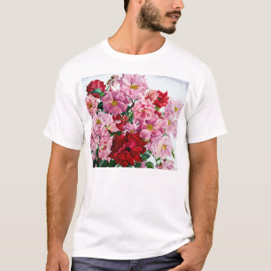 T-shirts Rosas vermelhos e cor-de-rosa 2008