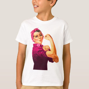 T-shirts Rosie o rebitador - rosa do cancer