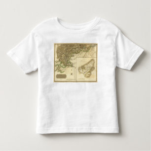 T-shirts Ross do sul, condados de Cromarty