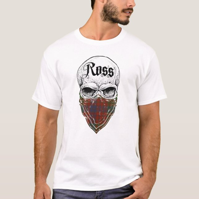 T-shirts Ross Tartan Bandit (Frente)