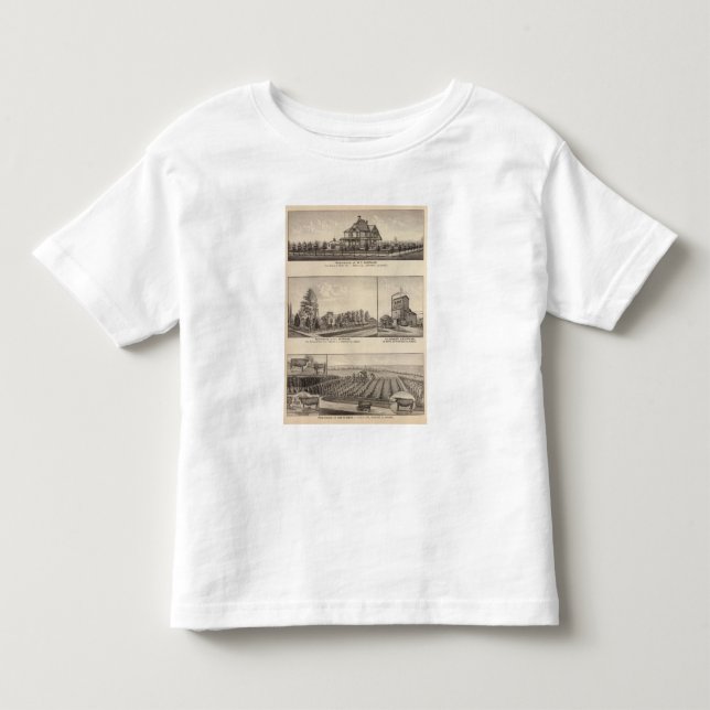 T-shirts Rossville, Kansas (Frente)