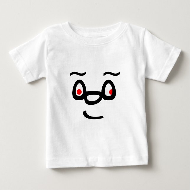 T-shirts Rosto de Sorriso (Frente)