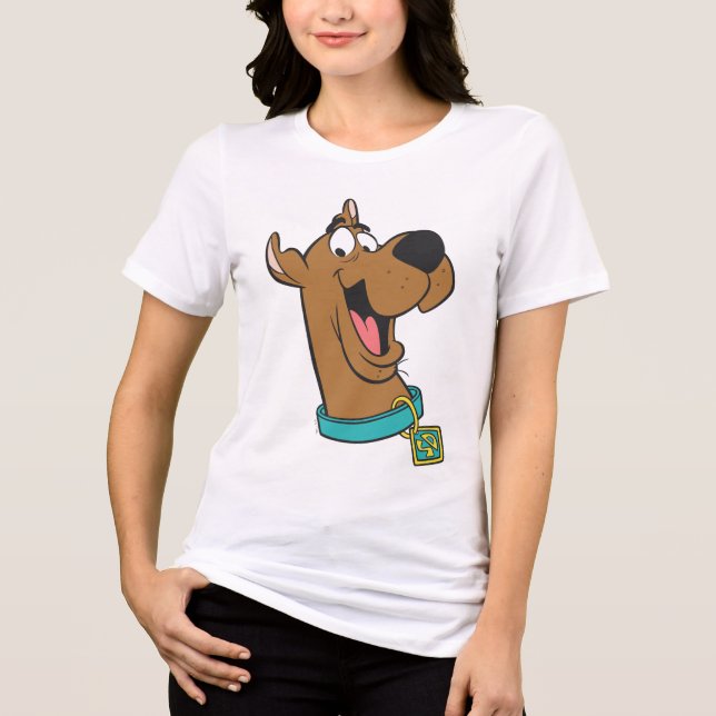 T-shirts Rosto Feliz Scooby-Doo (Frente)