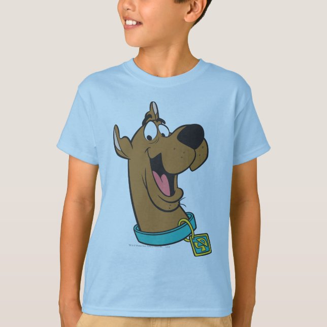 T-shirts Rosto Feliz Scooby-Doo (Frente)