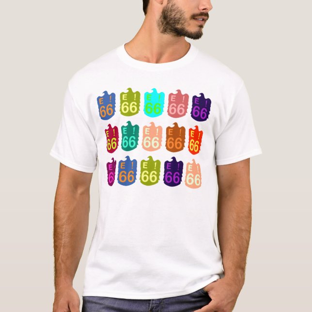 T-shirts Rota 66 (Frente)