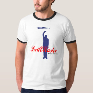 T-shirts Rotulação da cola do DrillMaster