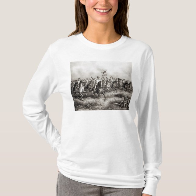 T-shirts Rough Riders: Coronel Theodore Roosevelt (Frente)
