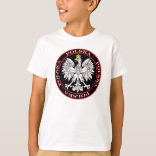 T-shirts Round Polska Eagle