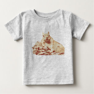 T-shirts Roupa americano HAMbyWG Lap T- Esquilo Vintage