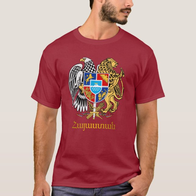 T-shirts Roupa Armênia COA 2 (Frente)