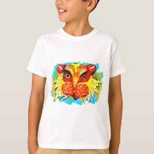 T-shirts Roupa bengali do leão do ano novo