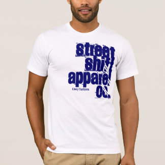 T-shirts Roupa Co. do deslocamento da rua