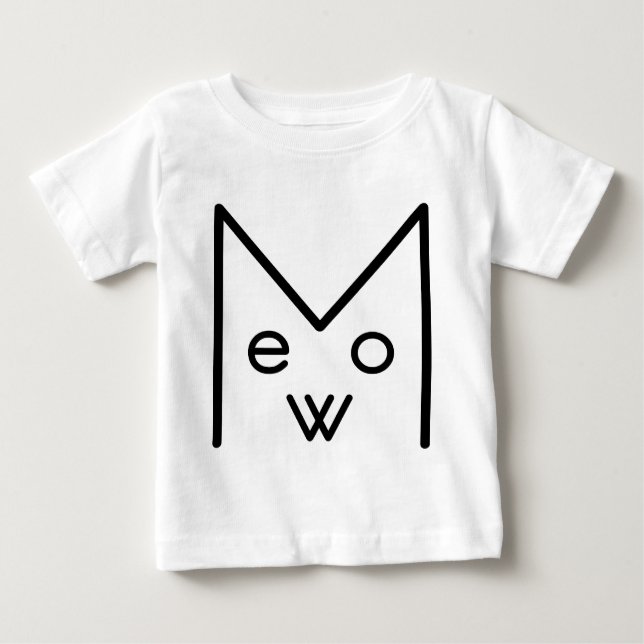 T-shirts Roupa com o design Meow (Frente)