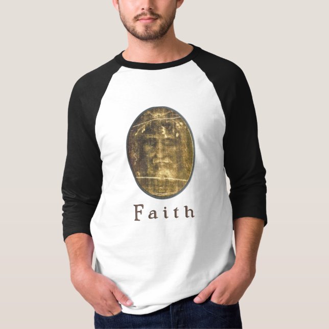 T-shirts Roupa cristã de Turim (Frente)