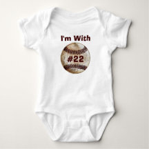 Roupa de beisebol de pai e filho combinando Baby C