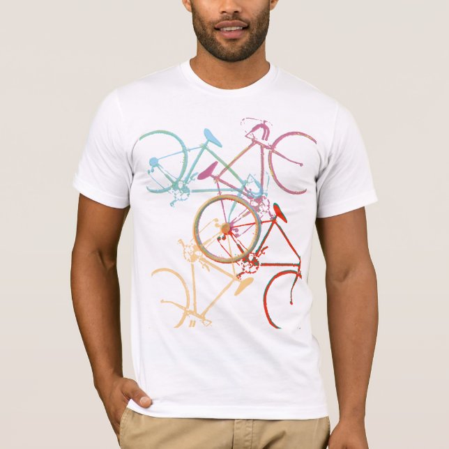 T-shirts roupa de bicicleta (Frente)