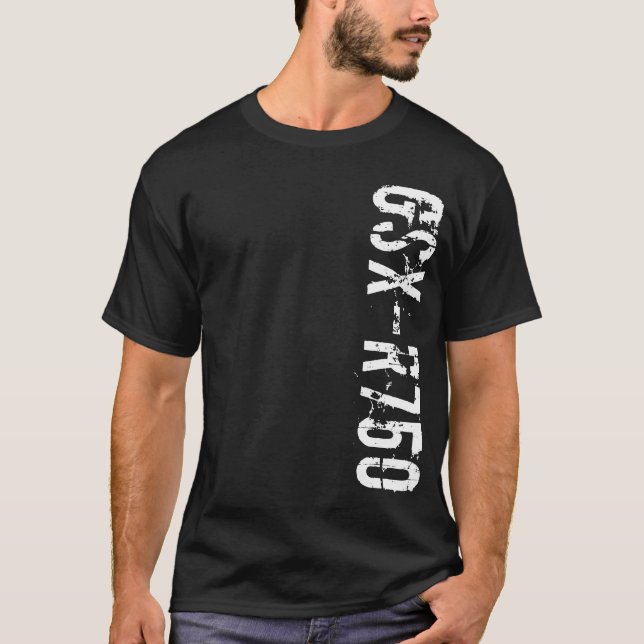 T-shirts Roupa de GSX-R750 Vert (Frente)