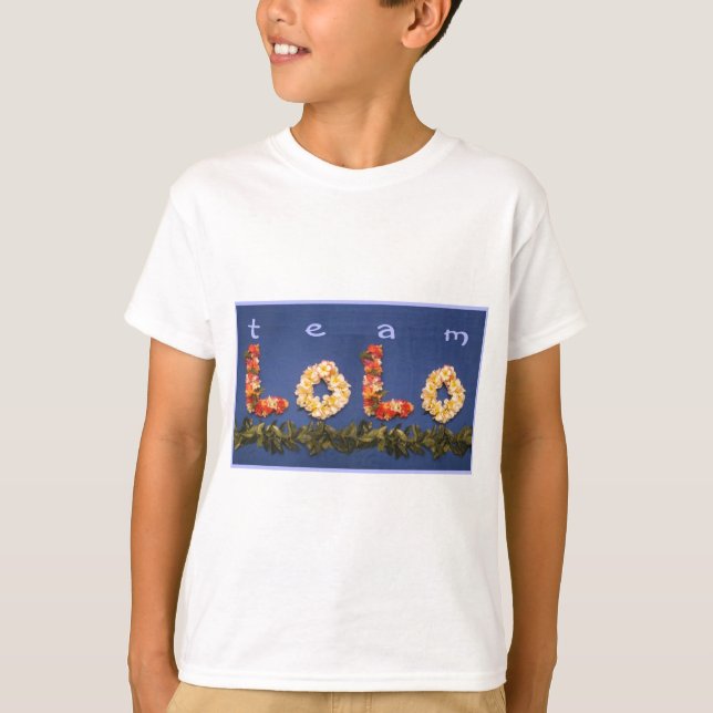 T-shirts Roupa de Lolo da equipe (Frente)