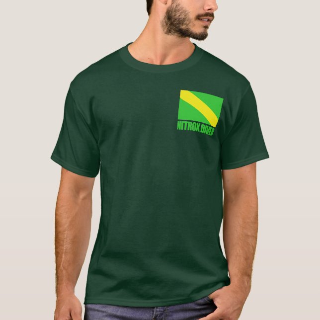 T-shirts Roupa de mergulho Nitrox (Frente)