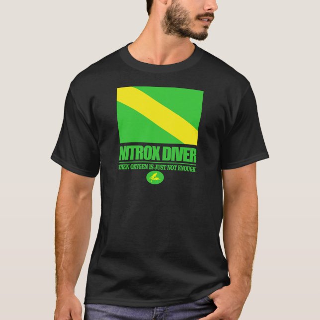 T-shirts Roupa de mergulho Nitrox (Frente)