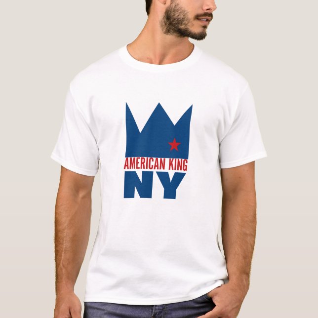 T-shirts Roupa de MIMS - rei americano de NY (Frente)