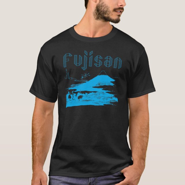 T-shirts Roupa de Monte Fuji Fujisan (Frente)