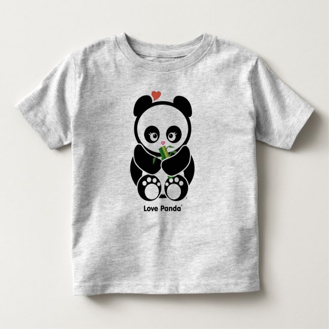 T-shirts Roupa de Panda® Toddler (Frente)