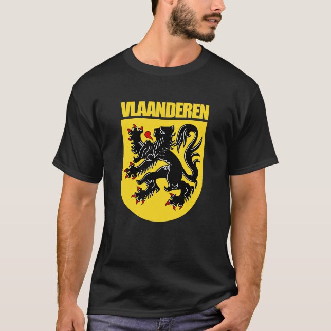 T-shirts Roupa de Vlaanderen (Flandres) (Frente)