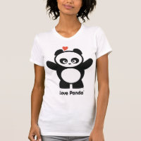 Roupa destruído Panda® das senhoras do amor