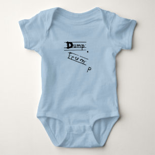 T-shirts Roupa do bebê do Anti-Trunfo